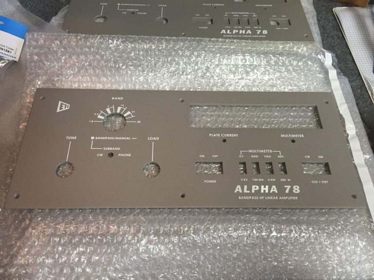 ALPHA 78 Front Panel Island Amplifier BEKO RFKIT USA
